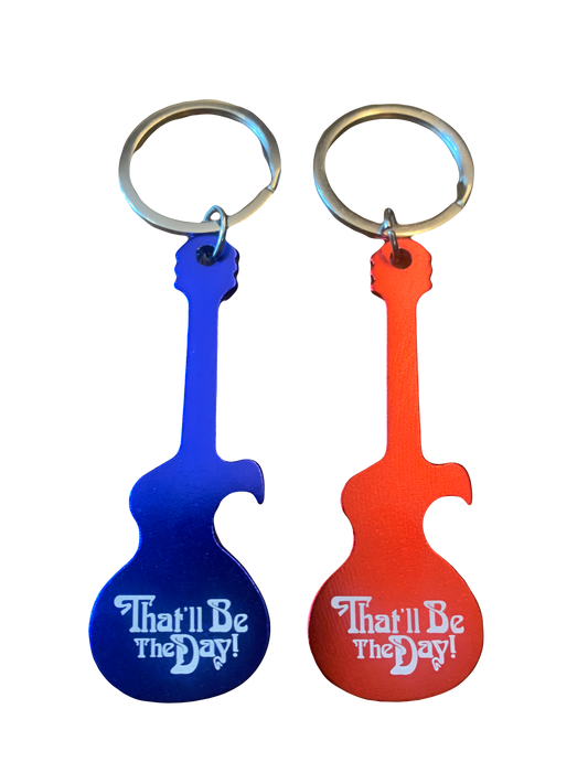 That’ll Be The Day Metal Guitar Keyring